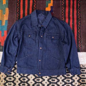 Vintage 70s Denim Jacket - Perfect Condition - Men's S